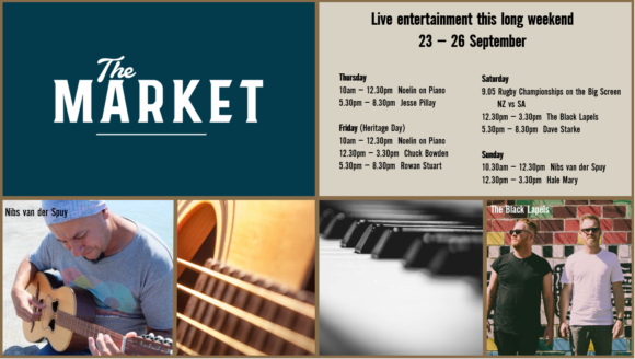 MUSIC @ THE MARKET – 23 – 26 SEPTEMBER