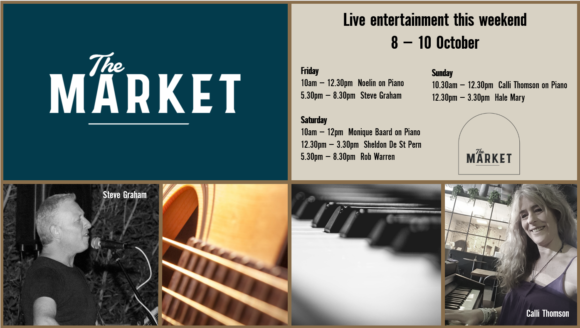 MUSIC @ THE MARKET – 8 – 10 OCTOBER