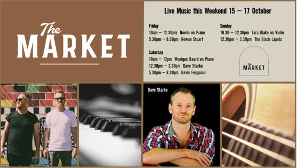 MUSIC @ THE MARKET – 15 – 17 OCTOBER
