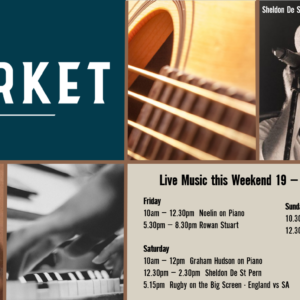 MUSIC @ THE MARKET – 19 – 21 NOVEMBER