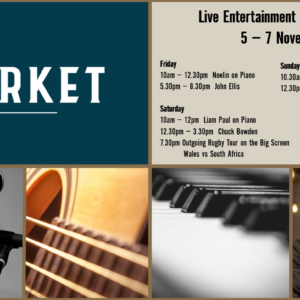 MUSIC @ THE MARKET – 5 – 7 NOVEMBER