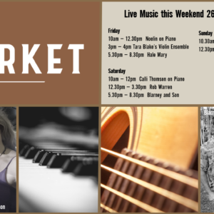 MUSIC @ THE MARKET – 26 – 28 NOVEMBER