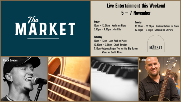 MUSIC @ THE MARKET – 5 – 7 NOVEMBER