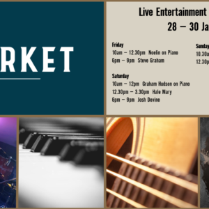 THE MARKET – 28 – 30 JANUARY