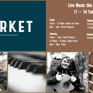 THE MARKET – 11 – 14 FEBRUARY