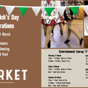 THE MARKET – 17 – 21 MARCH