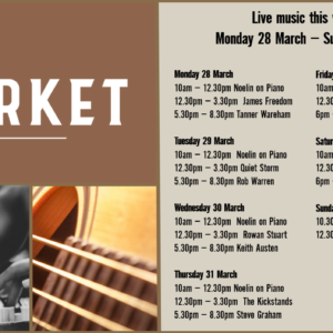 THE MARKET – 28 MARCH – 3 APRIL