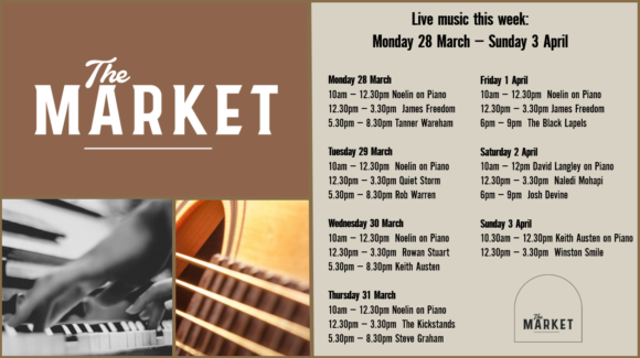 THE MARKET – 28 MARCH – 3 APRIL