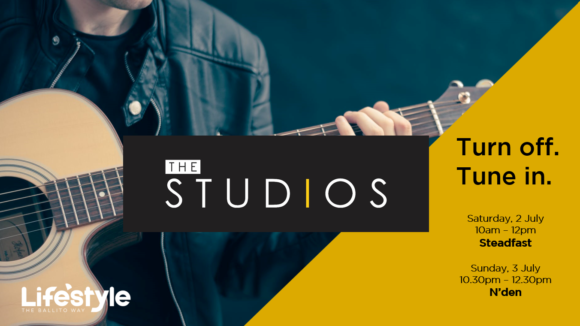 THE STUDIOS: SAT 2ND – SUN 3RD