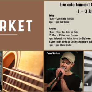 THE MARKET – 1 – 3 July