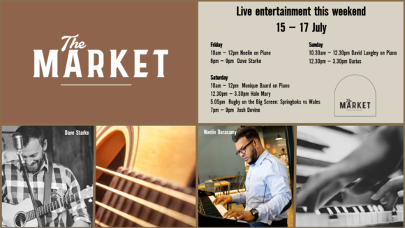 THE MARKET – 15 – 17 JULY