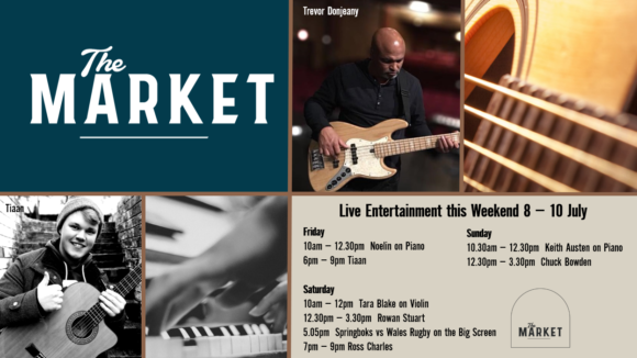 THE MARKET – 8 – 10 JULY