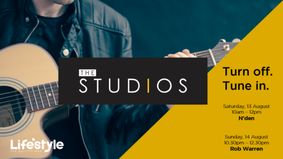 THE STUDIOS: SAT 13TH – SUN 14TH