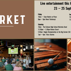 THE MARKET – 23 – 25 SEPTEMBER