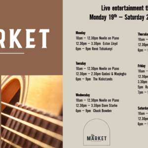 THE MARKET – 19 – 24 DECEMBER