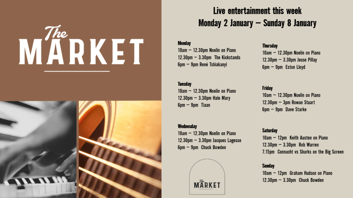 THE MARKET – 2 – 8 JANUARY