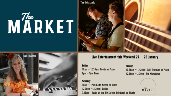 THE MARKET – 27 – 29 JANUARY