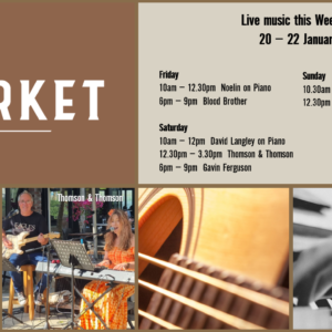 THE MARKET – 20 – 22 JANUARY