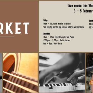 THE MARKET – 3 – 5 February