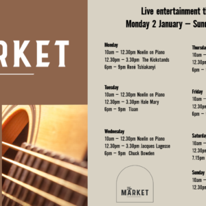 THE MARKET – 2 – 8 JANUARY