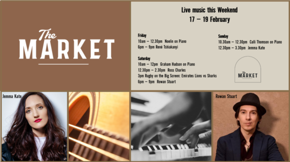 THE MARKET – 17 – 19 FEBRUARY