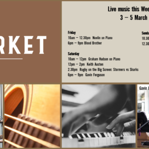 THE MARKET – 3 – 5 March