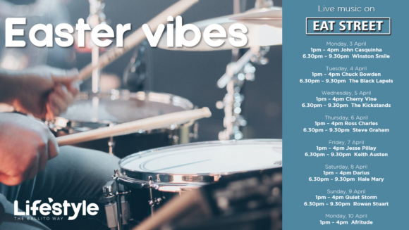 GOOD VIBES ONLY – 3 – 10 APRIL