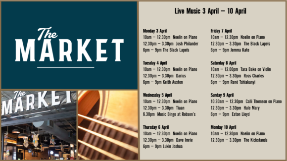 THE MARKET – 3 – 10 APRIL