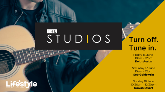 THE STUDIOS: FRI 16th, SAT 17TH & SUN 18TH