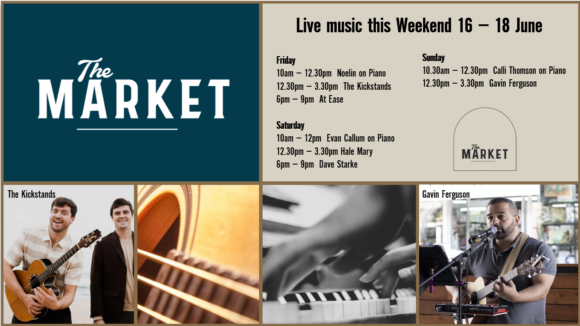 THE MARKET – 16 – 18 JUNE