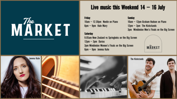 THE MARKET – 14 – 16 JULY