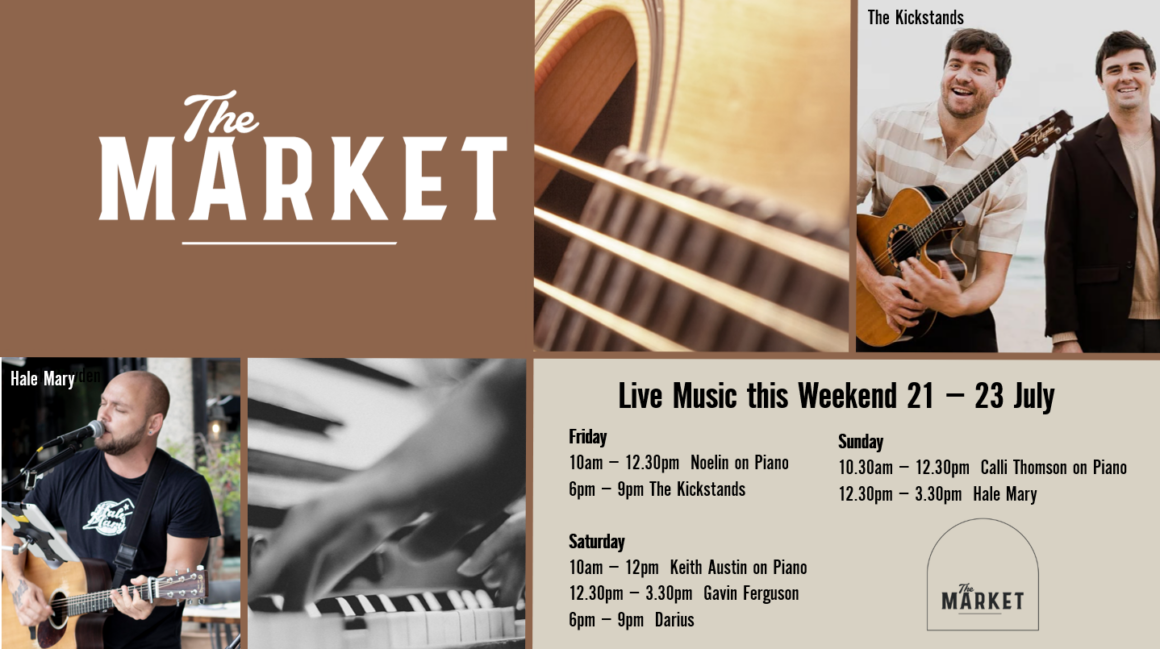 THE MARKET – 21 – 23 JULY