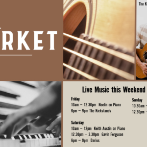 THE MARKET – 21 – 23 JULY