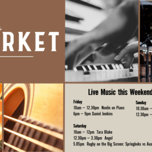 THE MARKET – 7 – 9 JULY