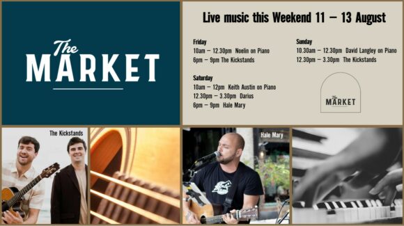 THE MARKET – 11 – 13 AUGUST