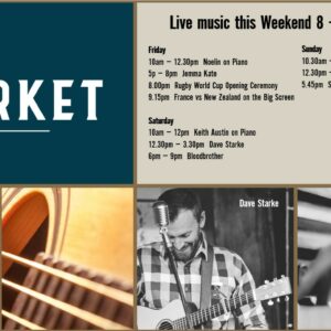 THE MARKET – 8 – 10 SEPTEMBER